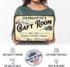 Personalized Craft Room Sign Custom Sign Art Room Décor - Image 3