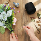 Syhood 1345 Feet Floral Vine Bind Wire Rustic Wrapping Wire - Image 5