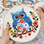Louise Maelys Owl Embroidery Kit - Image 3