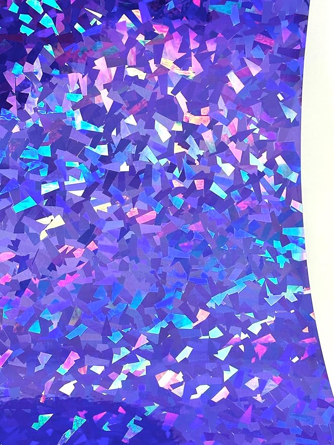 Holographic Crystal Sign Vinyl, HOLOCRYSTAL self-Adhesive Plastic - Image 2