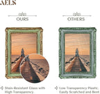 AELS 4x6 Inch Vintage Picture Frame, Elegant Antique Photo Frames - Image 3
