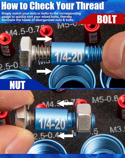 66 Nut and Bolt Thread Checker - Image 5