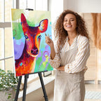 Art Painting Artist Easel Stand, Portable Adjustable Aluminum Metal Tripod - Image 6
