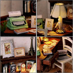 CUTEROOM DIY Doll Room Miniature Furniture Wooden House Kit - Image 5