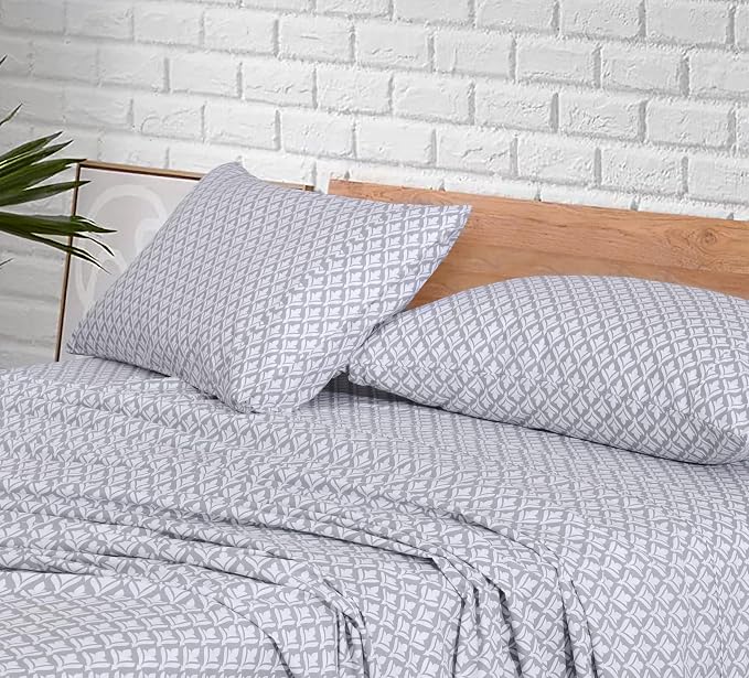 RUVANTI 100% Cotton Sheets – California King Percale Bedding, Cooling & - Image 7