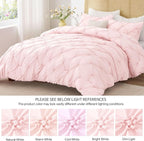 BEDELITE Baby Pink Comforter Set Full - Image 8