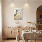 Framed Footprints in the Sand Canvas Wall Art - Image 6