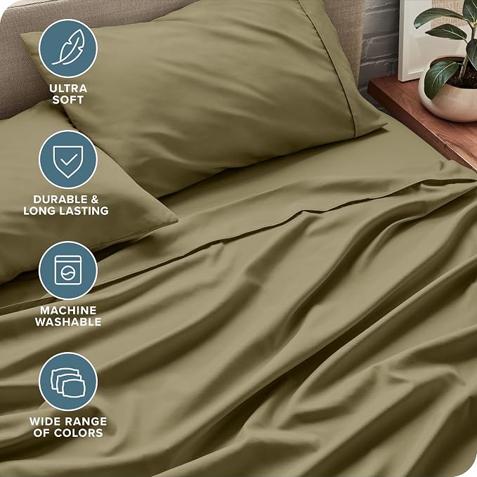 Bare Home Split King Sheet Set - Image 5