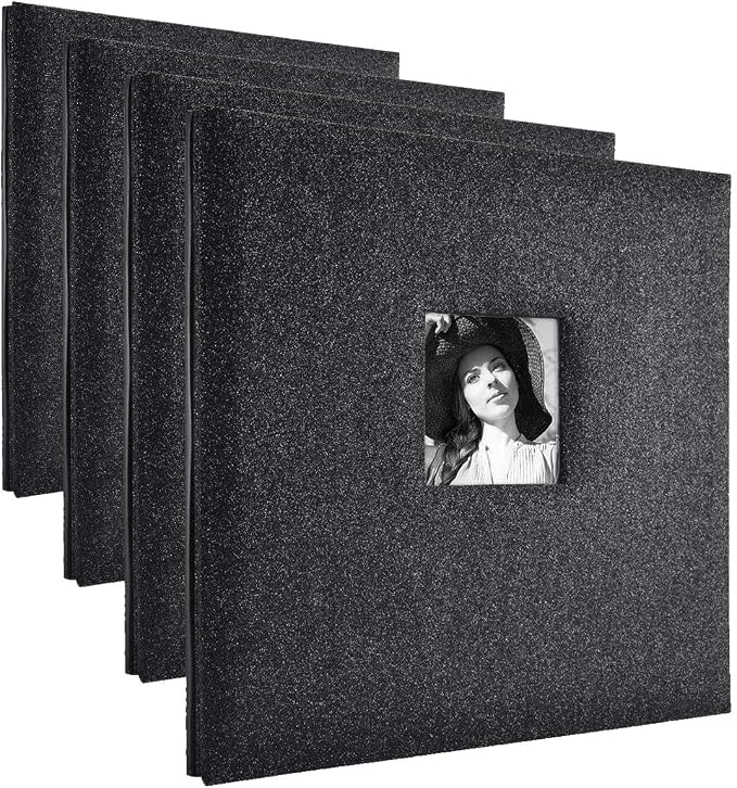 MCS Expandable 10-Page Glitter Scrapbook Album by MCSIndustriesInc