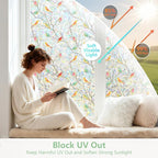 Kromapolis Window Privacy Film, Stained Glass Sticker Window Clings, Decorative - Image 3