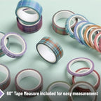 Mr. Pen- Washi Tape Set, 21 Rolls, 5 Yards/Roll | Washi Tape - Image 5