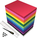84PACK Foam Craft Sheets 8.5x5.5 inch Eva Color Bulk Foam Paper Set by MEARCOOH