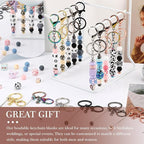 Tondiamo 24 Pcs Beadable Keychain Bars Bulk Beads - Image 6