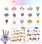 800 PCS Pipe Cleaners Craft, Pipe Cleaners Flowers Kit - Image 5