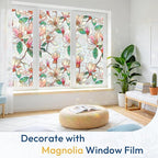 rabbitgoo Window Privacy Film, Stained Glass Window Film Decorative, 3D Rainbow - Image 2
