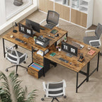 GYIIYUO 93'' Two Person Desk - Image 7