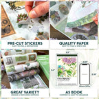 Fayware Washi Vintage Stickers for Scrapbooking - Image 3