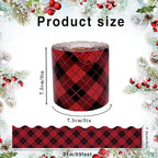 69 Ft Valentine's Day Bulletin Board Borders, Buffalo Plaid Bulletin Board - Image 2