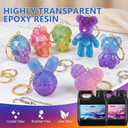 KISREL Epoxy Resin Kit and Electric Drill Set - 16OZ Epoxy - Image 4