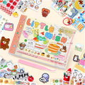 Tmtains 30 Sheets Kawaii Japanese Sticker Book Manga Books Style Writable Note by Tmtains