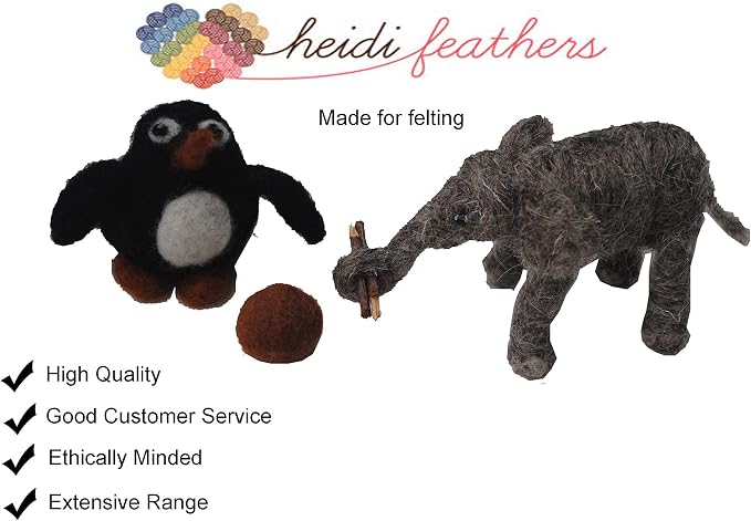 Heidifeathers Starter Wet Felting Kit Without Wool - Image 5