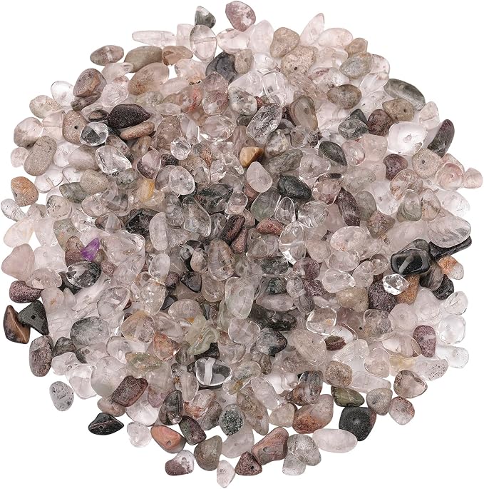 400pcs Natural Chip Stone Beads - Image 7