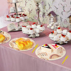 Boho Rainbow Party Plates Napkins Decorations Serves 24, Groovy Hippie Party - Image 7