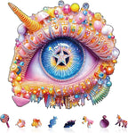 Fable Eye Puzzles Adults Gifts Wooden 260 Pieces 13.4 * 12.9in by Jollitot