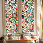 Bloss Crabapple Blossom Flower Privacy Window Film Decorative, Stain Glass - Image 6