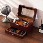 ProCase Watch Box, 3 Slot Watches Display Case - Image 5