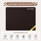 KING MOUNTAIN Leather Repair Patch, 2 Packs 9 x 11 Inches self Adhesive Leather - Image 4