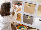 AnyDesign 6 Rolls 47Ft Ruffled Bulletin Board Borders Fabric Bulletin Border - Image 7