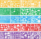 HADDIY Kids Drawing Stencils Set by HADDIY