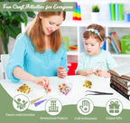 50 Pcs Bookmark Making Kit Transparent, Book Marks DIY Dried Flower Set - Image 6