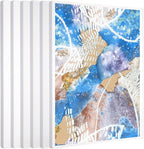 QWORK Monoprinting Print Plate, 6 Pack 8" X 10" Gel Plate, A4 Art Plate by QWORK