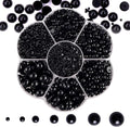 5600PCS Half Round Pearls Flatback Imitation Pearls by MLGDA