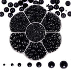 5600PCS Half Round Pearls Flatback Imitation Pearls by MLGDA