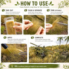 Simulation Grass Miniature Static Grass Model Grass Tufts Railway Artificial - Image 3