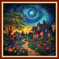 Joyhoor Cross Stitch Kits for Beginners Stamped Cross-Stitch Supplies by JoyhoorCrossStitchKits