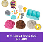 Kinetic Sand Scents Ice Cream Treats, Moldable Sand Sensory Toys, Ages 3+ | - Image 2