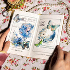 120Pcs Fantasy Moon Flower Scrapbook Stickers - Image 7