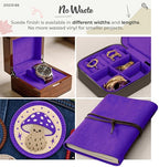 VViViD DECO65 Suede Purple Permanent Adhesive Craft Vinyl - Image 2