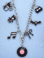 Silver-Tone Enamel Charms Set for DIY Jewelry Making - Image 5