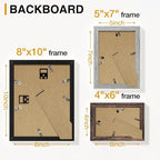 Vittanly 15 Pack Picture Frames Collage Wall Decor - Image 9
