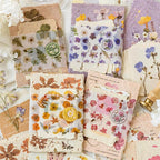 120Pcs Floral Textured Scrapbook Paper - Image 2