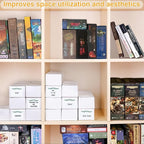 Trading Card Storage Box, 16 Pack Cardboard Card Organizer - Image 6