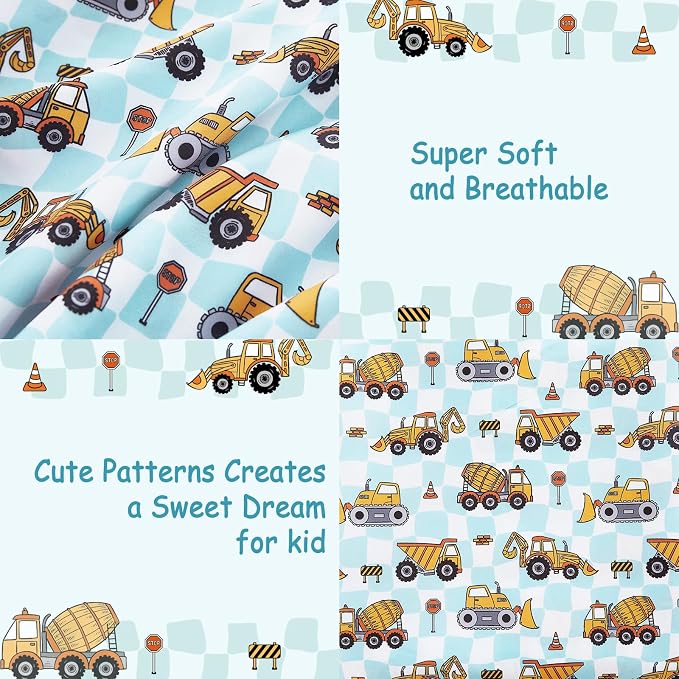 lasoftan Kids Sheet Set Full Size, Full Sheet Set - Image 3