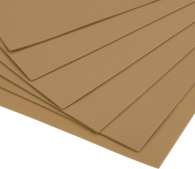 uxcell Light Brown EVA Foam Sheets 11 x 8 inch 1.7mm Thickness - Image 5