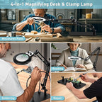 Helping Hands Soldering Station, 10X Magnifying Glass - Image 9