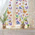 Butterfly Design Stained Glass Window Film - Image 2
